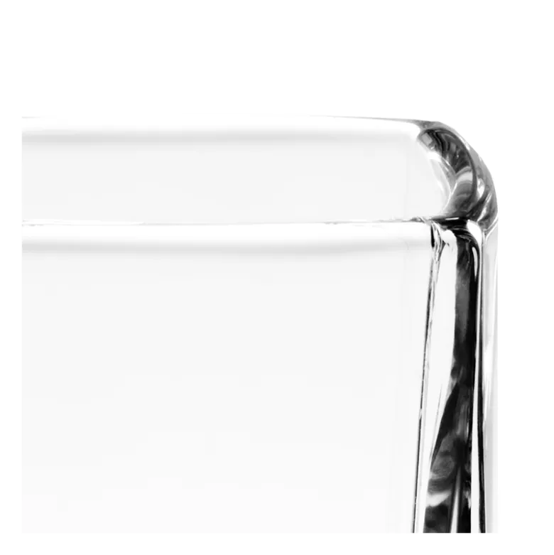 Mini cube en verre 4 x 4 cm H 5 cm 4 cl