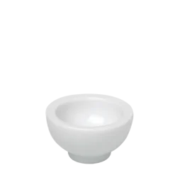 Mini pilon blanc Ø 6 cm H 3,5 cm 2 cl