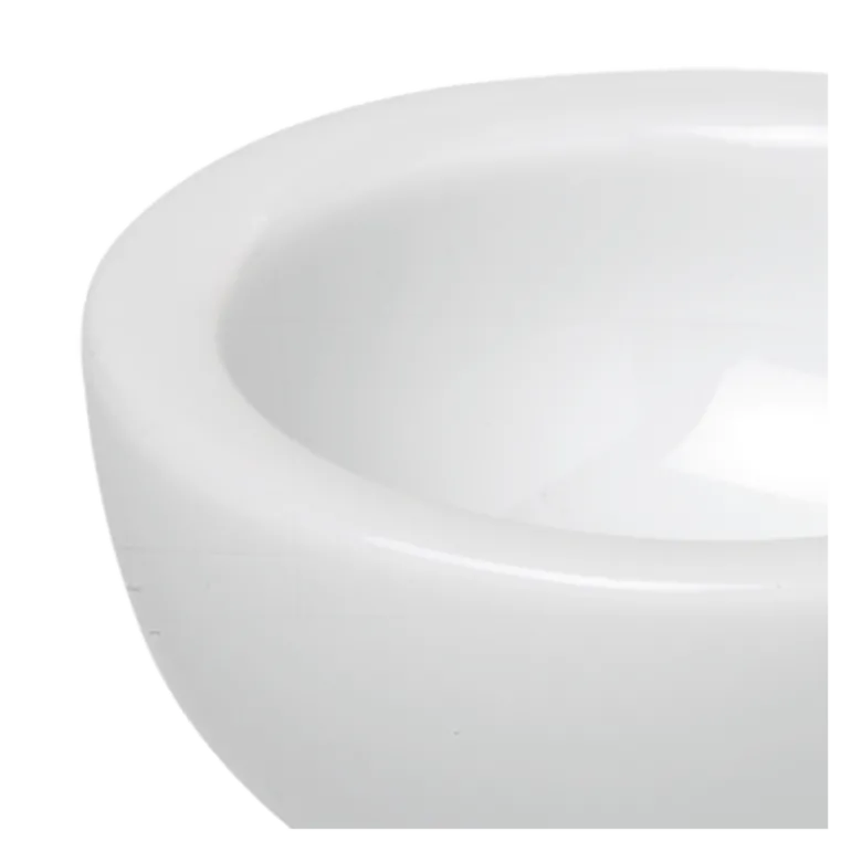 Mini pilon blanc Ø 6 cm H 3,5 cm 2 cl