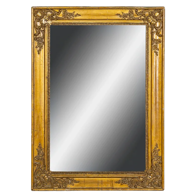Miroir vintage grand format 70-100 x 55-70 cm