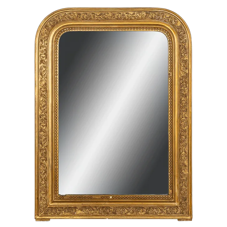 Miroir vintage grand format 70-100 x 55-70 cm