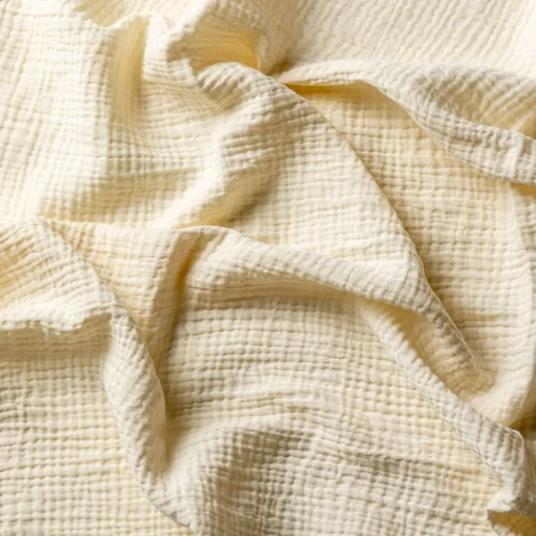 ML Gaze coton beige larg 130 cm