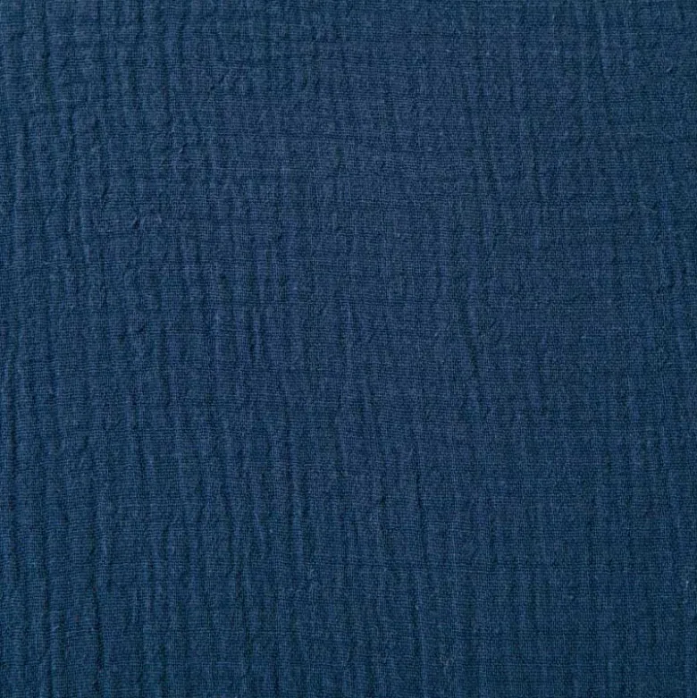 ML Gaze coton bleu larg 130 cm