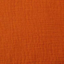 ML Gaze coton brique larg 130 cm