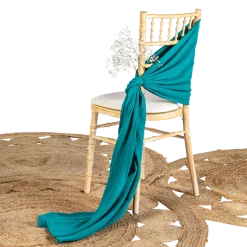 ML Gaze coton vert larg 130 cm