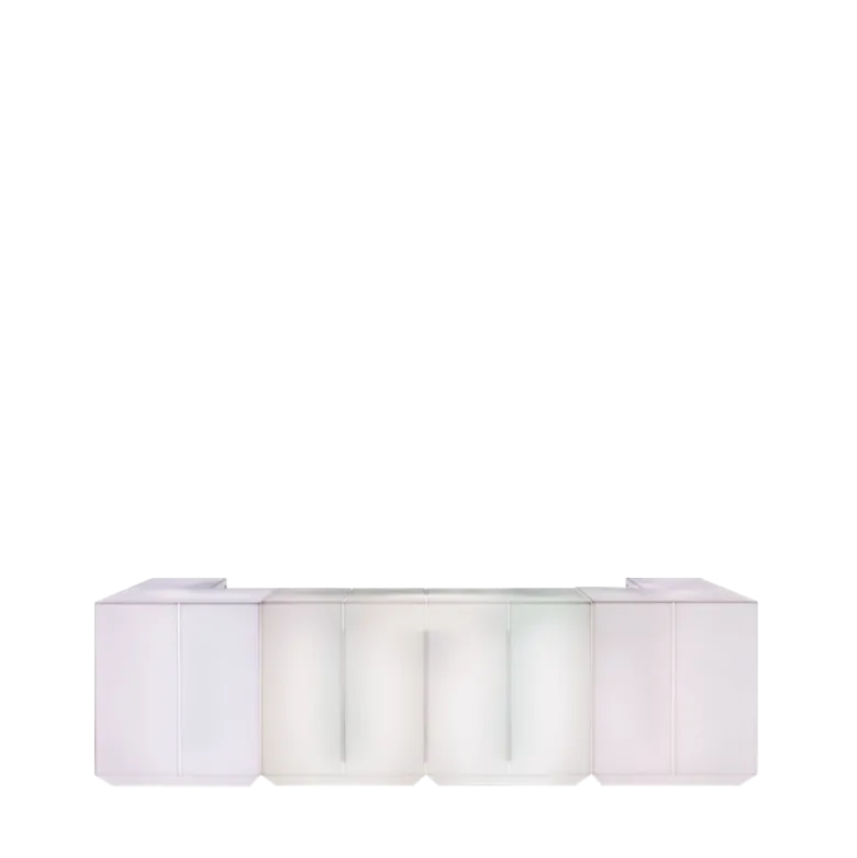 Module d'angle Bar light 55 x 100 cm H 115 cm