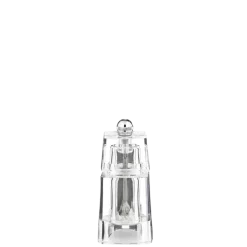 Moulin à poivre en plexi H 11 cm (poivre non fourni)