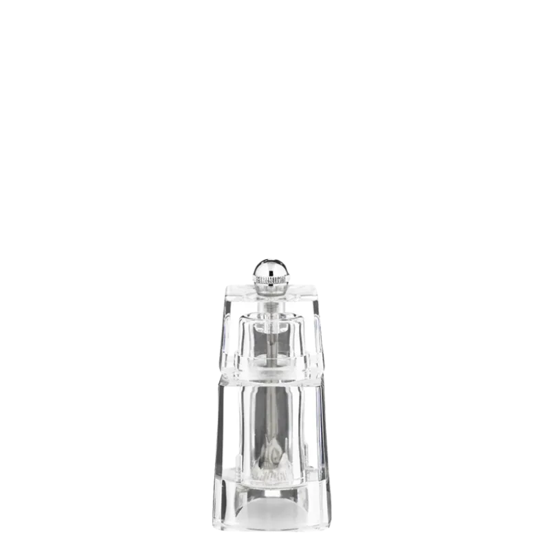 Moulin à poivre en plexi H 11 cm (poivre non fourni)