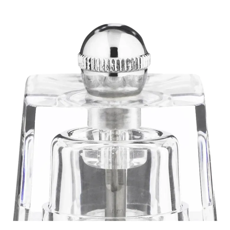 Moulin à sel en plexi H 11 cm (sel non fourni)