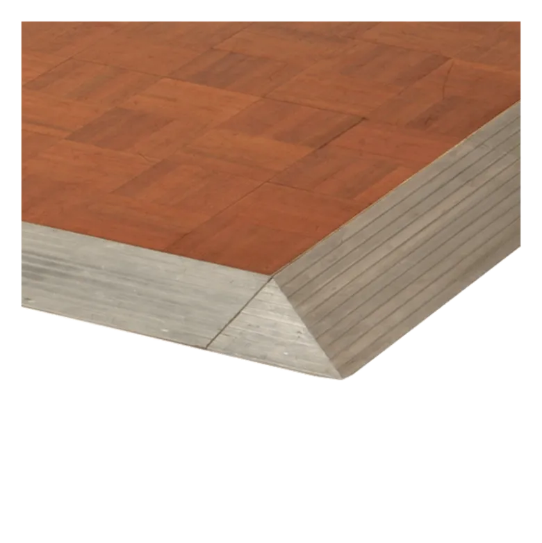 M² Piste de danse bois avec pose livrée en chariot 81 x 120 x 127