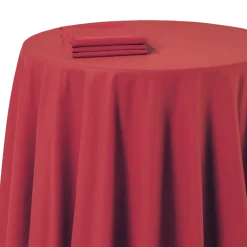 Nappage Chintz rouge ignifugé