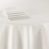 Nappe Riviera blanche ronde Ø 300 cm