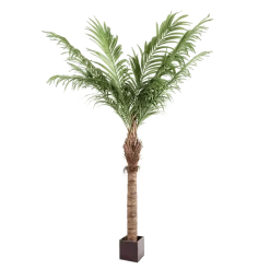 Palmier artificiel H 250 cm avec pot