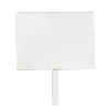 Panneau pied blanc format 40 x 50 cm H 90 à 150 cm Délai 24h A3