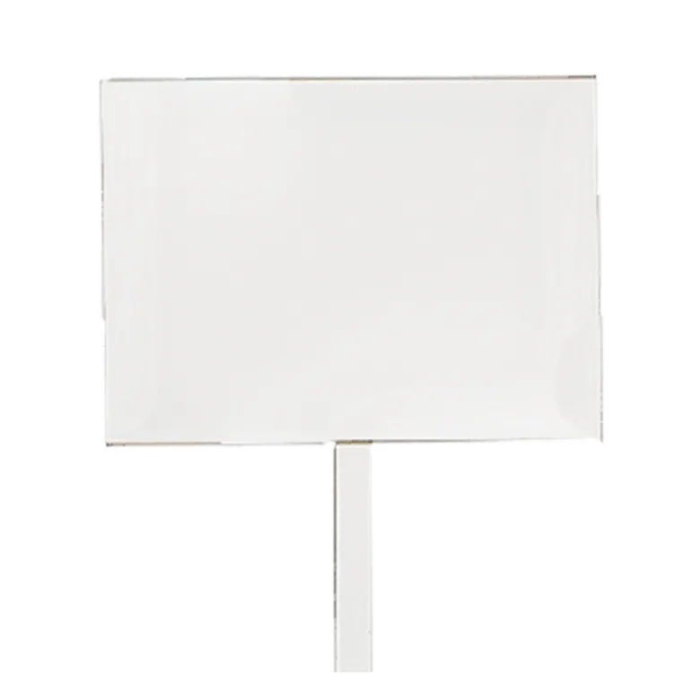 Panneau pied blanc format 40 x 50 cm H 90 à 150 cm Délai 24h A3