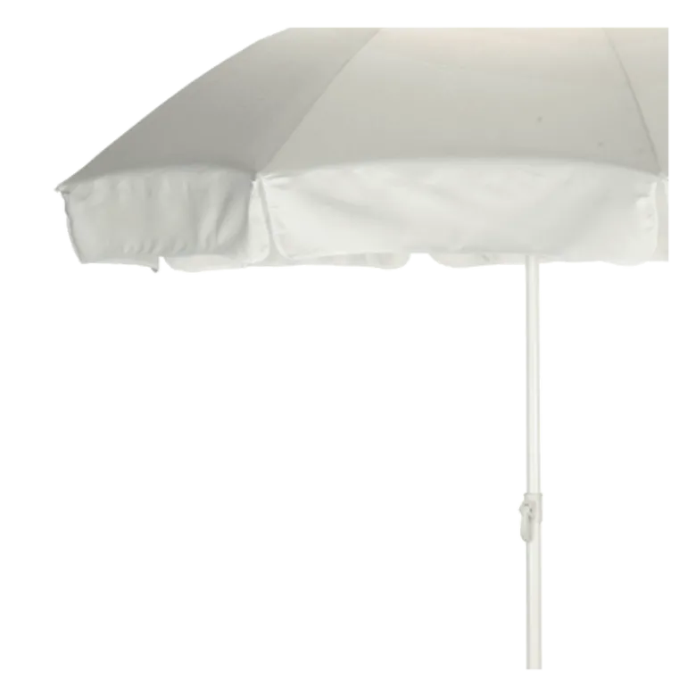 Parasol blanc Ø 180 cm