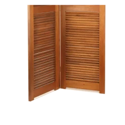Paravent Louisiane bois 2 feuilles L 130 cm (65 x 2) H 205 cm