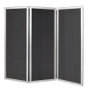 Paravent opaque 3 feuilles L 210 (70 cm x 3) H 186 cm