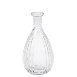 Petit contenant en verre blanc vintage Ø 2-3 cm H 12-17 cm