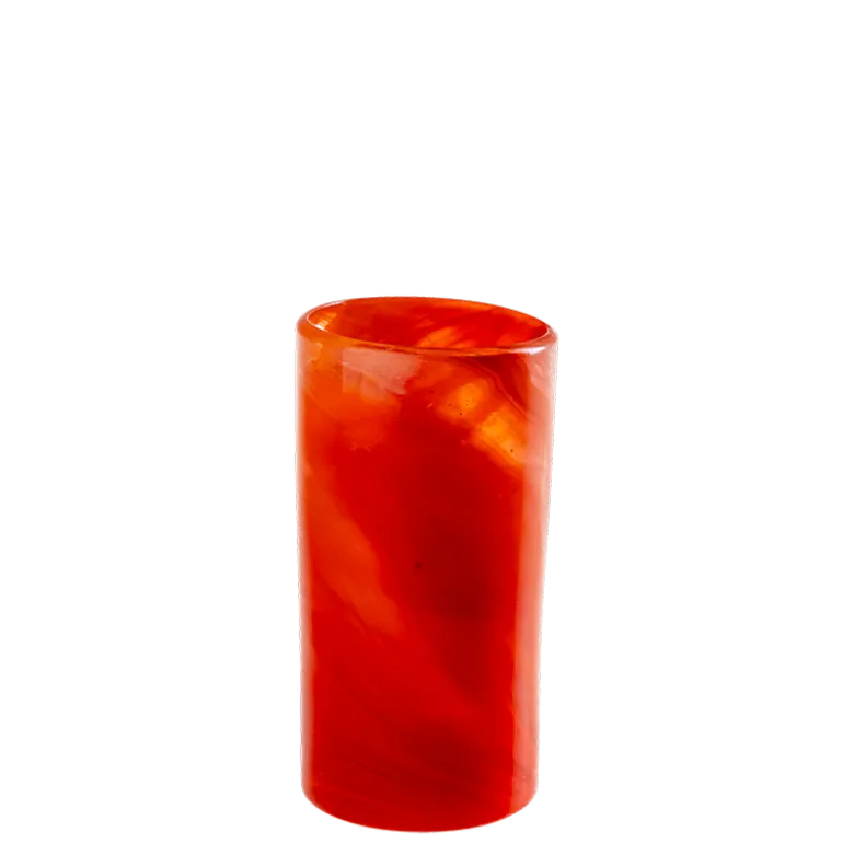 Petit Soliflore Vintage nuance rouge orange jaune