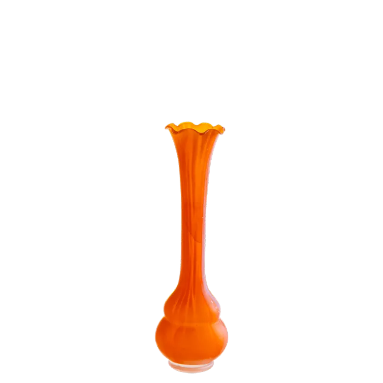 Petit Soliflore Vintage nuance rouge orange jaune