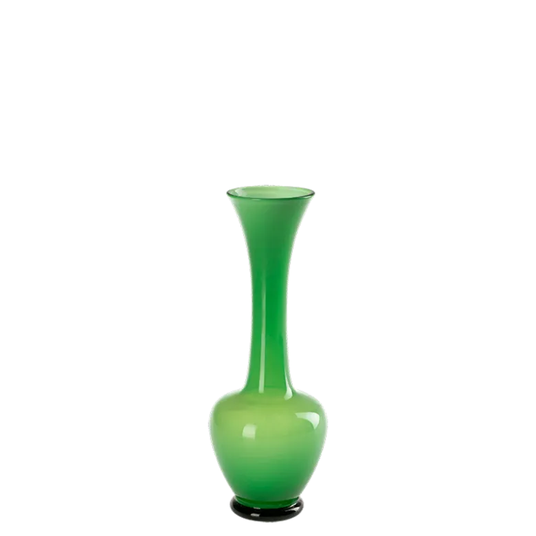 Petit Soliflore Vintage nuance vert Ø 8 max H 16-20 cm
