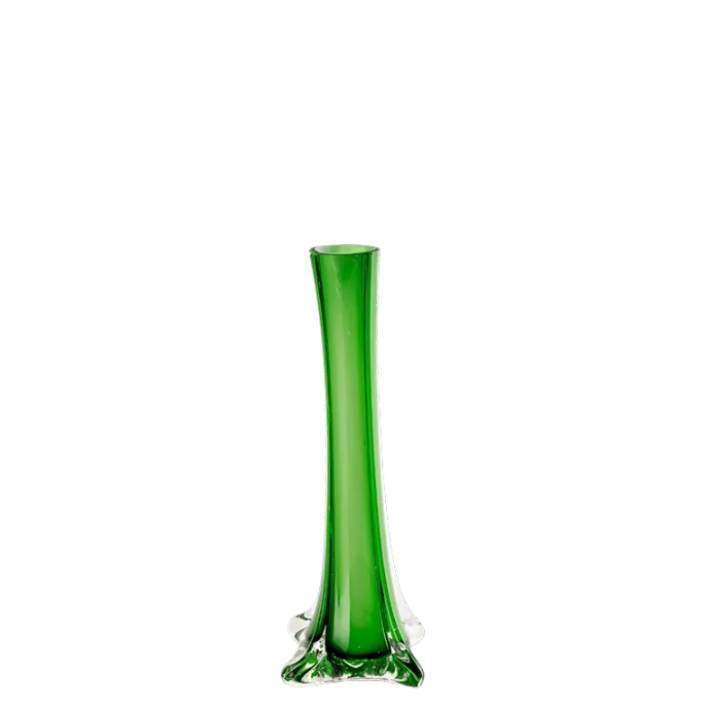 Petit Soliflore Vintage nuance vert Ø 8 max H 16-20 cm
