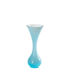 Petit Soliflore Vintage nuance bleue Ø 8 max H 16-20 cm