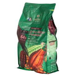 Pistoles de chocolat noir 64 % cacao 5 kgs