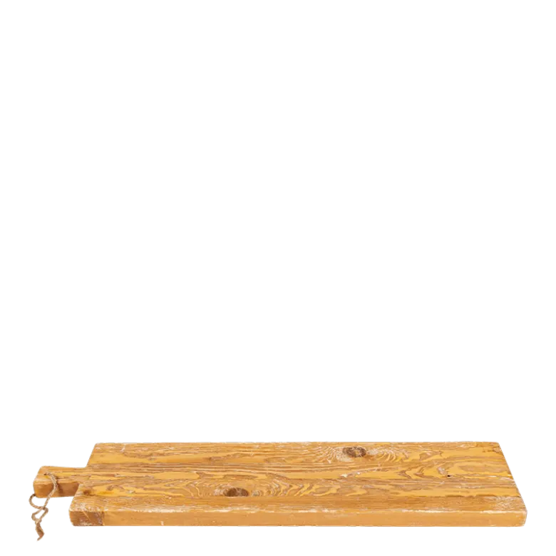 Planche de snacking vintage en bois 92 x 24 x 2.5 cm