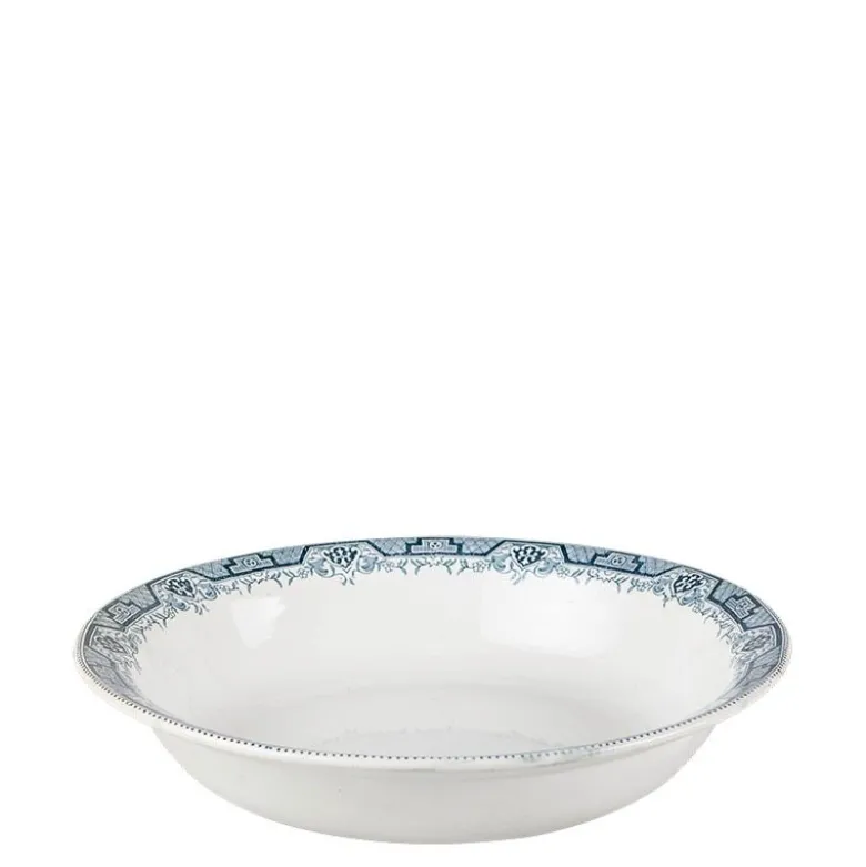 Plat creux Vintage bleu vert Ø 27-32 cm