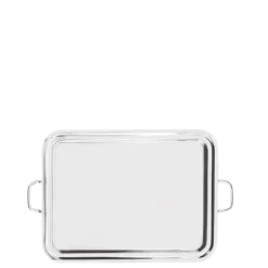 Plateau à anses inox 47 x 60 cm
