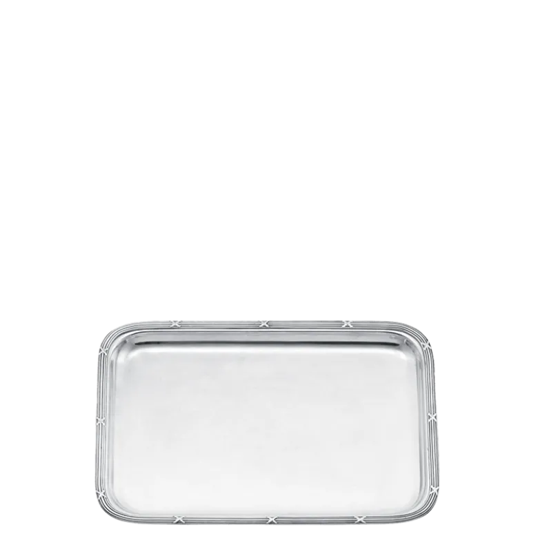 Plateau argent Louis XVI 30 x 40 cm