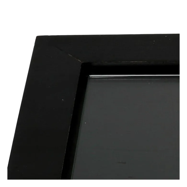 Plateau Cèdre 30 x 40 cm avec plaque en verre 24 x 36 cm