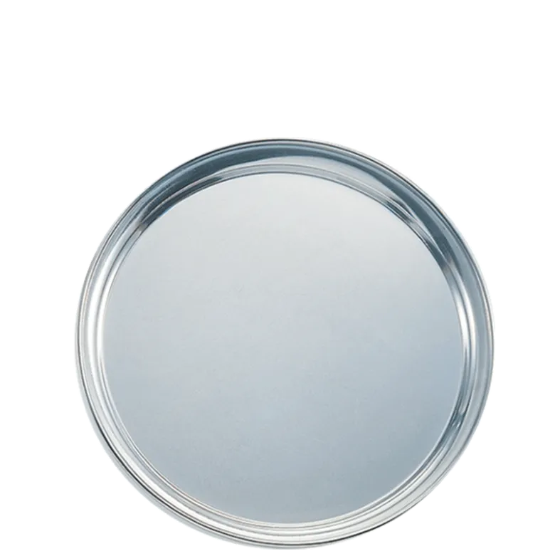 Plateau de service inox 40 cm