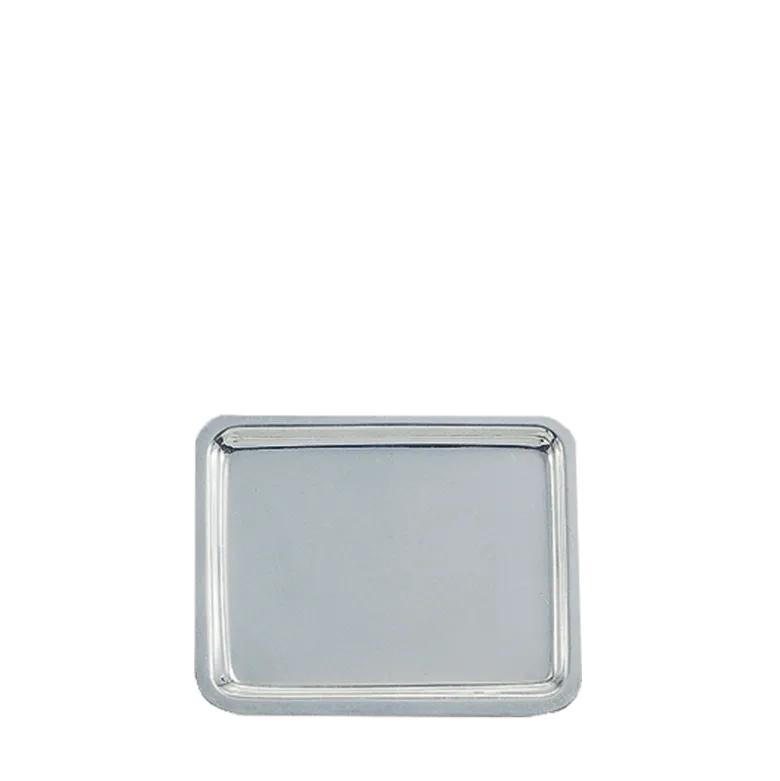 Plateau à main inox 15 x 20 cm