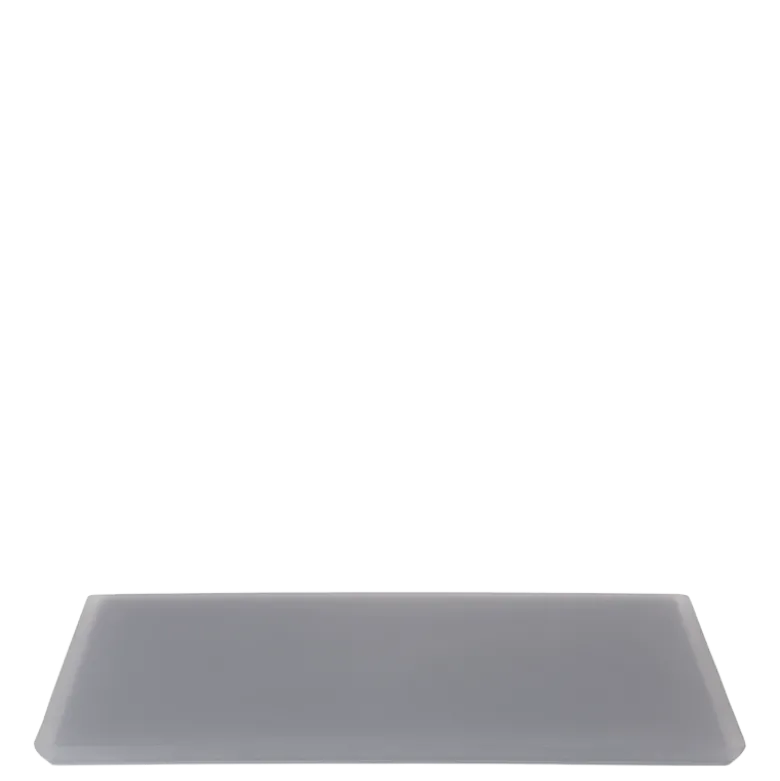 Plateau résine anthracite 30 x 40 cm