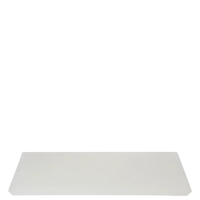 Plateau résine blanc 30 x 40 cm