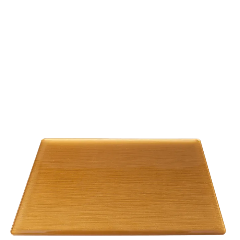 Plateau Soft doré 30 x 40 cm