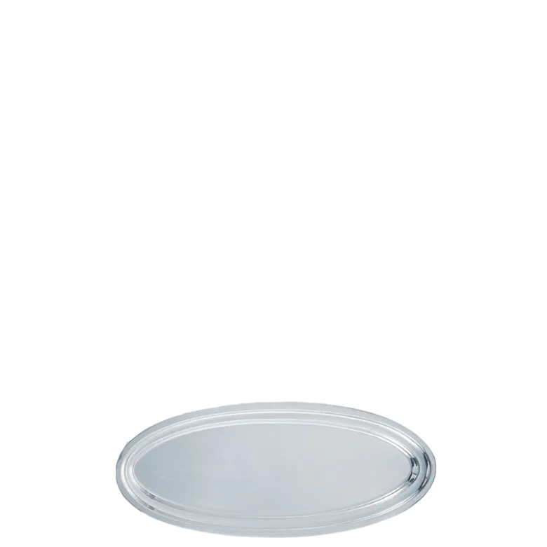 Plat ovale argent 60 cm