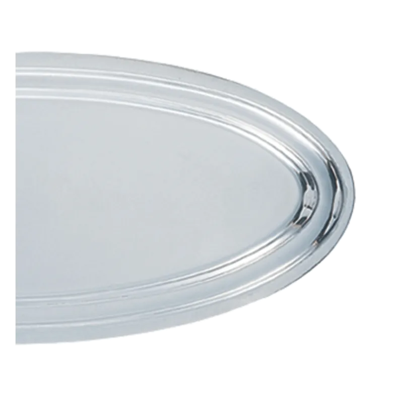 Plat ovale argent 60 cm