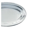 Plat ovale argent 33 x 50 cm