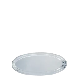 Plat ovale argent 30 x 70 cm