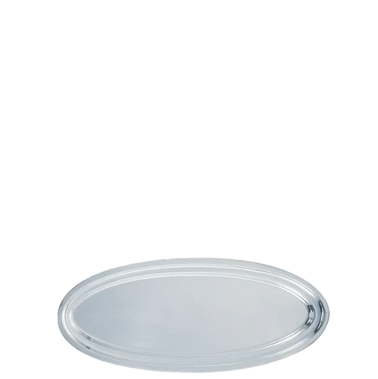 Plat ovale argent 30 x 70 cm