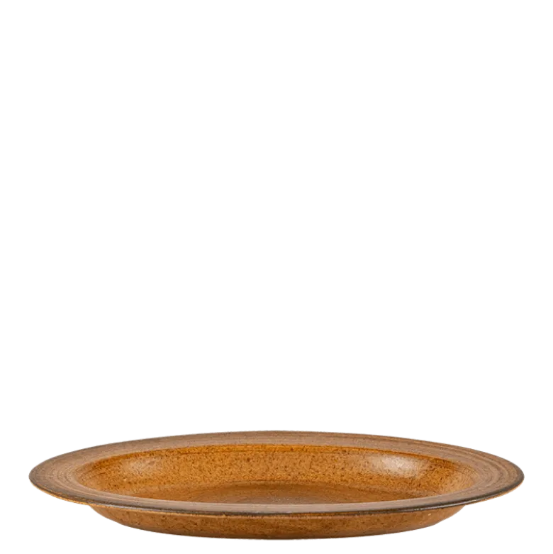 Plat ovale Vintage Grès Ø 35/40 cm