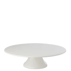 Plat porcelaine sur pied Ø 35 cm H 10 cm