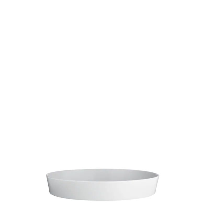 Plat sabot porcelaine 26 x 36 cm 300 cl H 6 cm