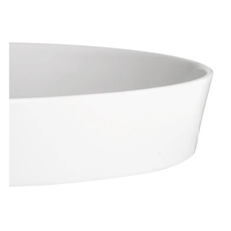 Plat sabot porcelaine 26 x 36 cm 300 cl H 6 cm
