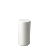 Poivrière porcelaine blanche Ø 3,2 cm H 6,2cm (poivre non fourni)