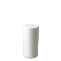 Poivrière porcelaine blanche Ø 3,2 cm H 6,2cm (poivre non fourni)
